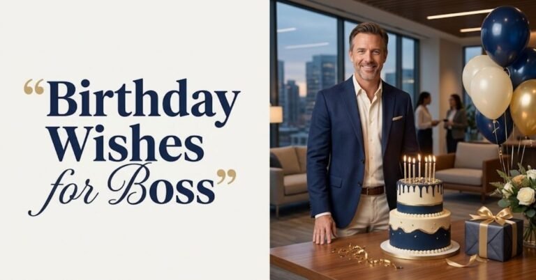 100+ Birthday Wishes for Boss Heartfelt & Professional