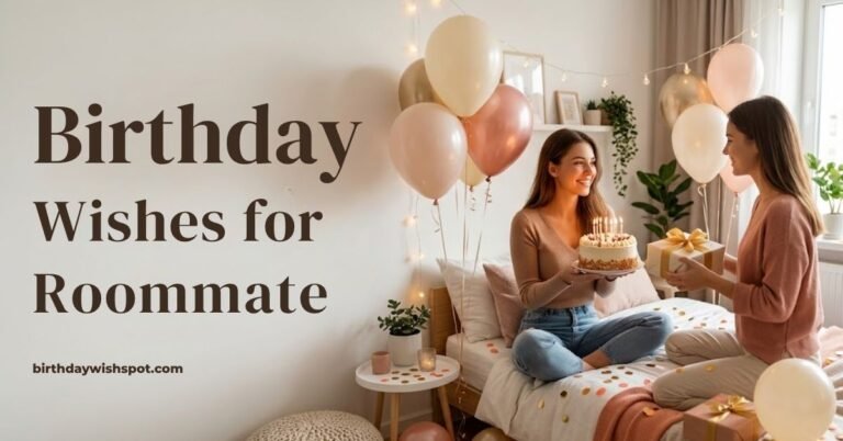 Birthday Wishes for Roommate Heartfelt & Funny Messages