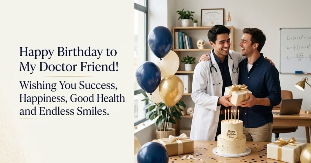 Birthday Wishes for Doctor Friend Heartfelt Messages for Your Friend