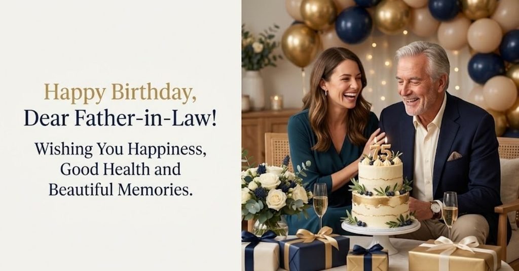 Birthday Wishes for Father in Law Heartfelt Messages