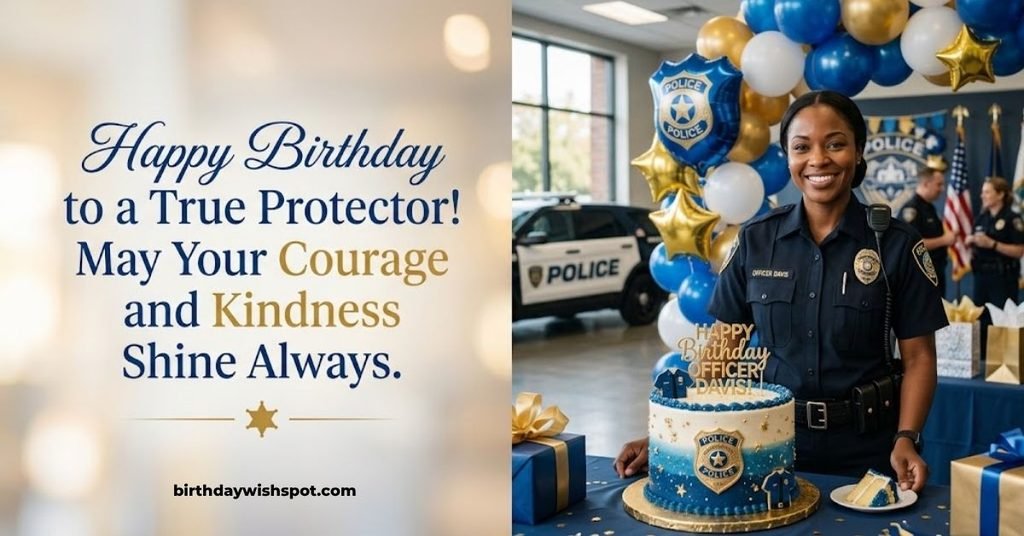 Birthday Wishes for Police Officer: Heartfelt Messages of Appreciation