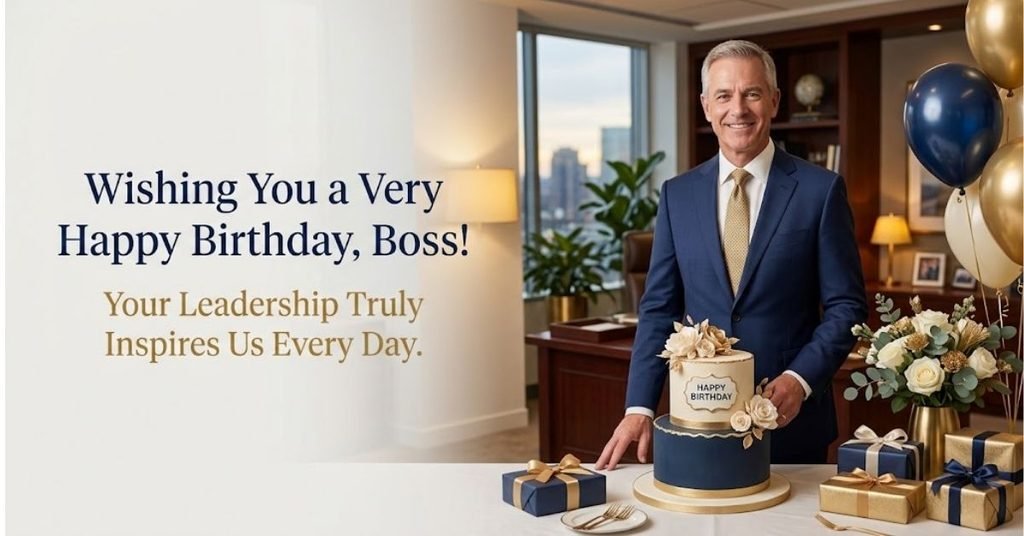 Birthday Wishes to Boss Meaningful Messages of Appreciation