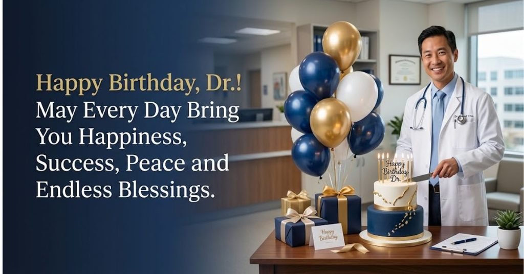 Happy Birthday Dr Wishes Respectful Messages for a Wonderful Doctor