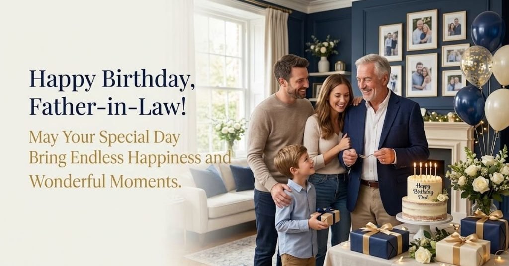Happy Birthday Father in Law Warm and Heartfelt Wishes