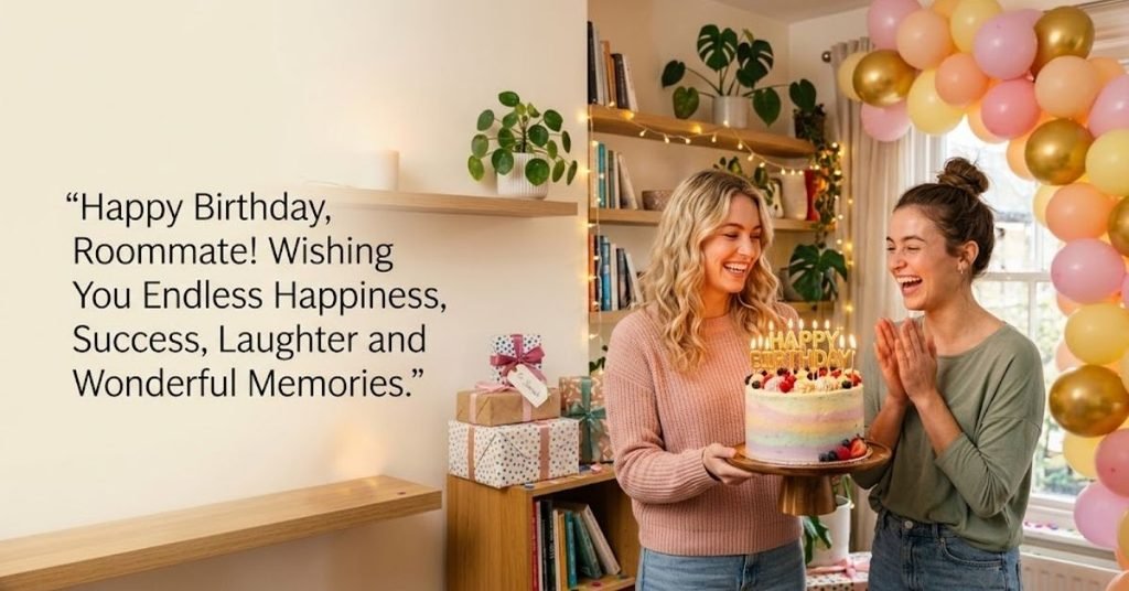 Happy Birthday Wishes for Roommate Beautiful Birthday Messages