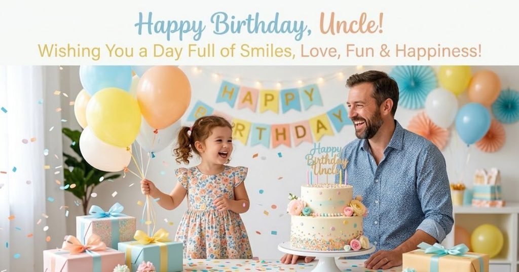 Happy Birthday Wishes for Uncle to Celebrate His Special Day