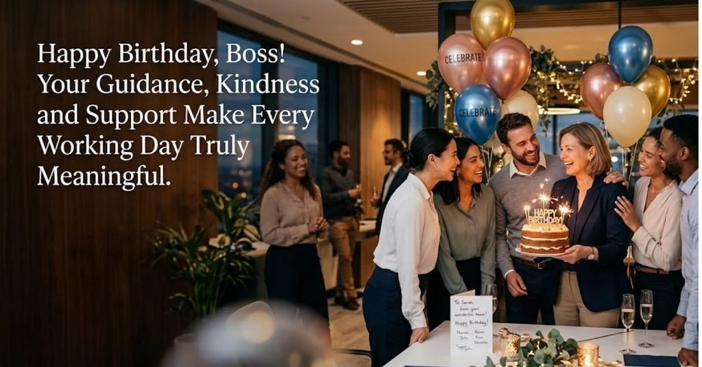 Heart Touching Birthday Wishes for Boss Emotional Messages