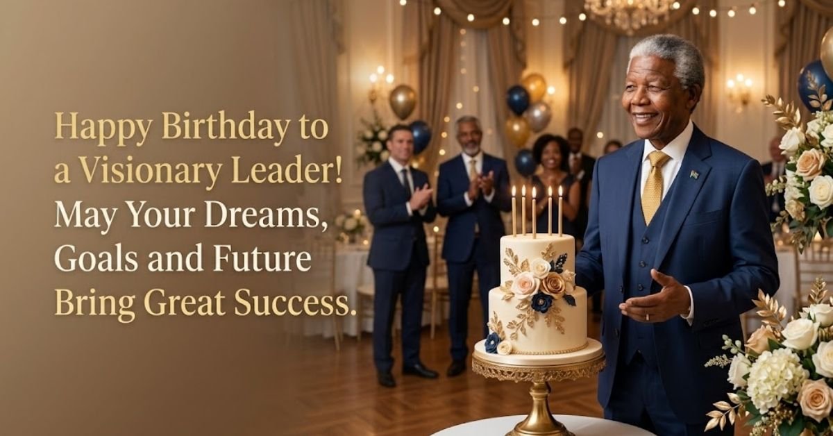 Inspirational Birthday Messages for a Successful Political Leader