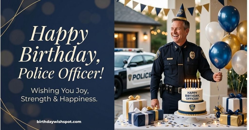 Birthday Wishes to Police Officer: Messages of Respect