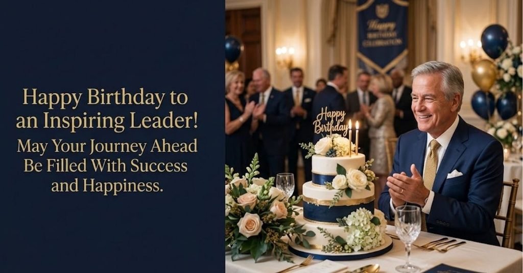 Political Leader Birthday Wishes Honoring Their Special Day