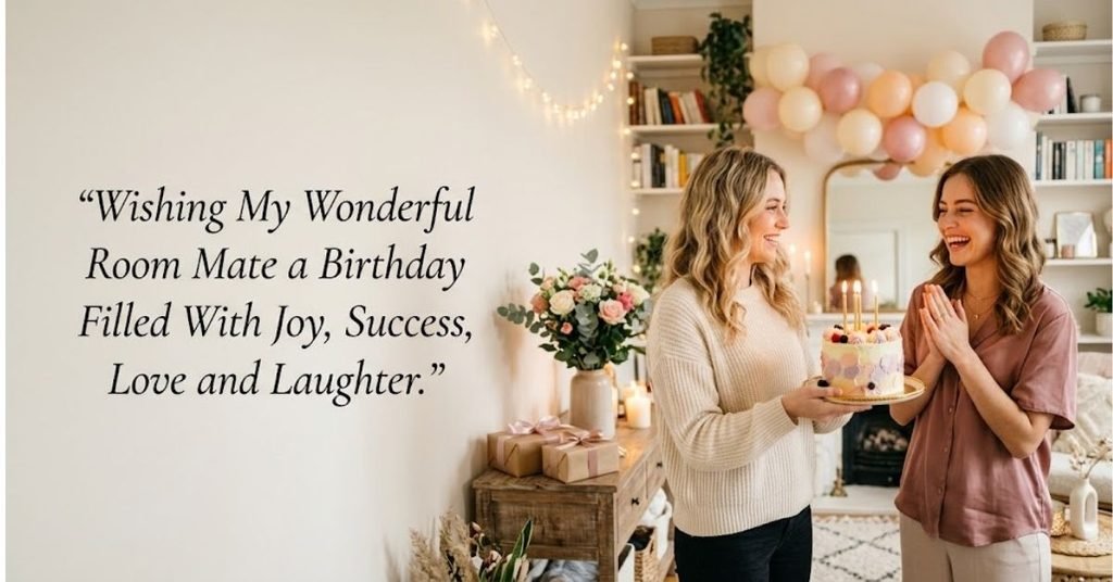 Room Mate Birthday Wishes Warm Messages for Your Closest Roommate