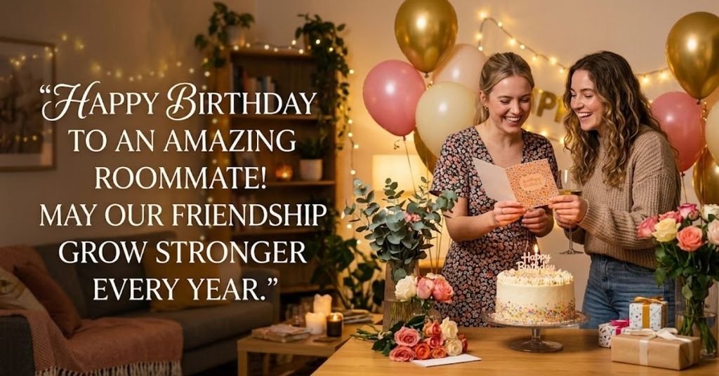 Roommate Birthday Wishes Heartfelt and Loving Messages