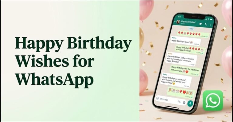 200+ Lovely Ideas Happy Birthday Wishes for WhatsApp