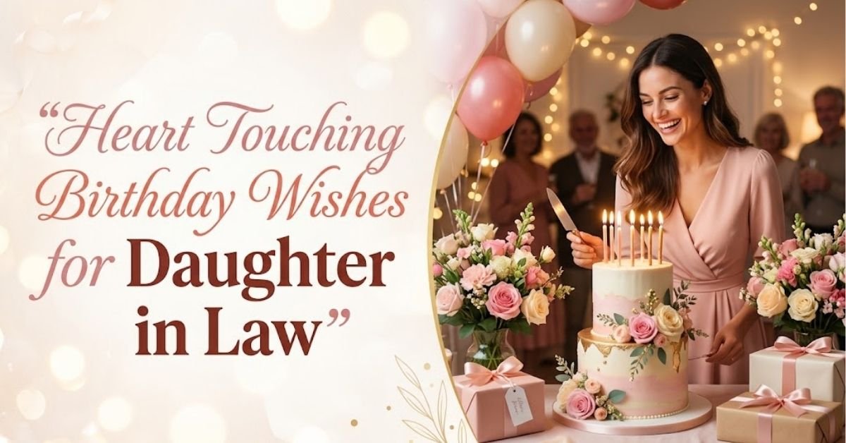350+ Best Heart Touching Birthday Wishes for Daughter in Law