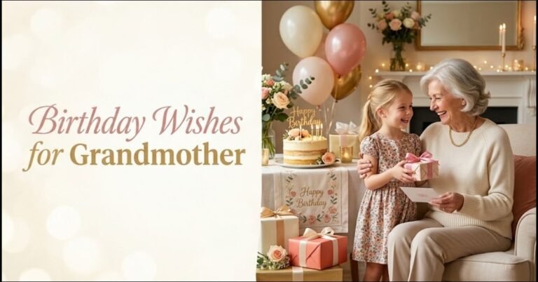 _80+ Heartfelt & Loving Birthday Wishes for Grandmother