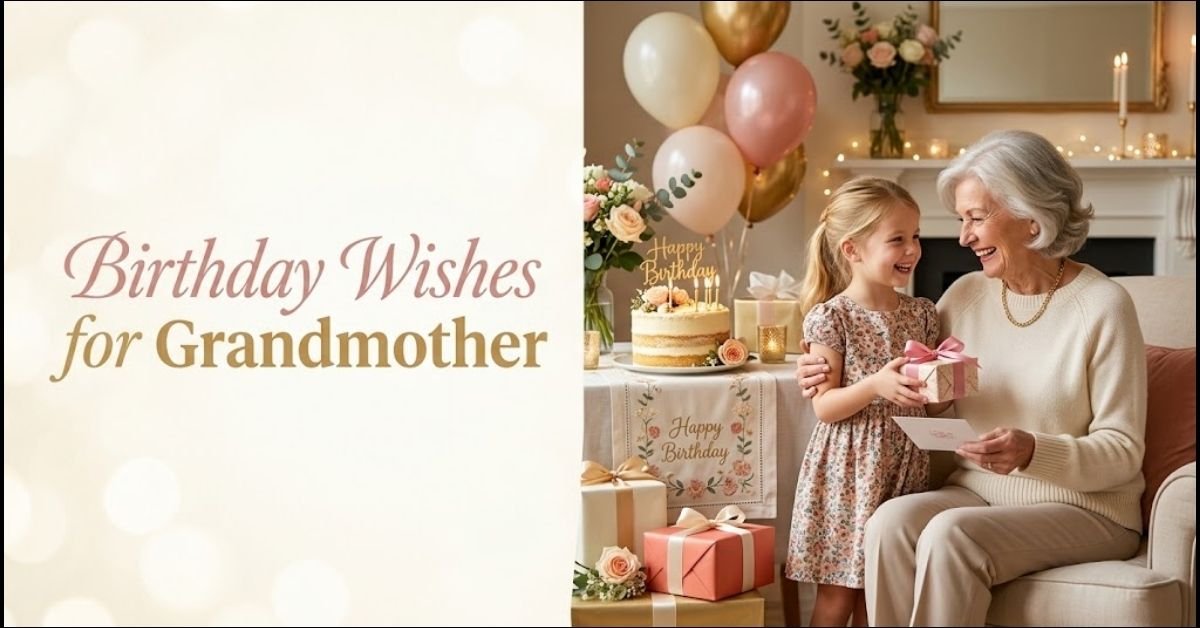 _80+ Heartfelt & Loving Birthday Wishes for Grandmother