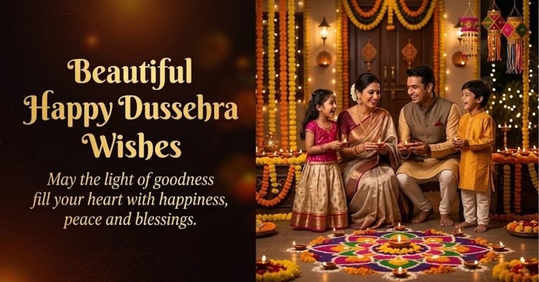 Beautiful Happy Dussehra Wishes Heartfelt & Festive Ideas