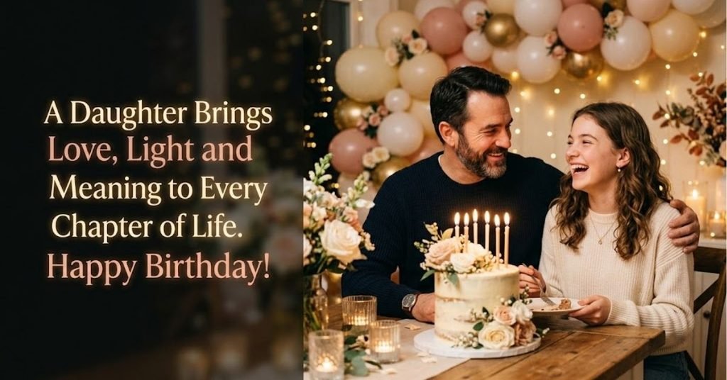 Daughter Birthday Wishes in English for a Special Day