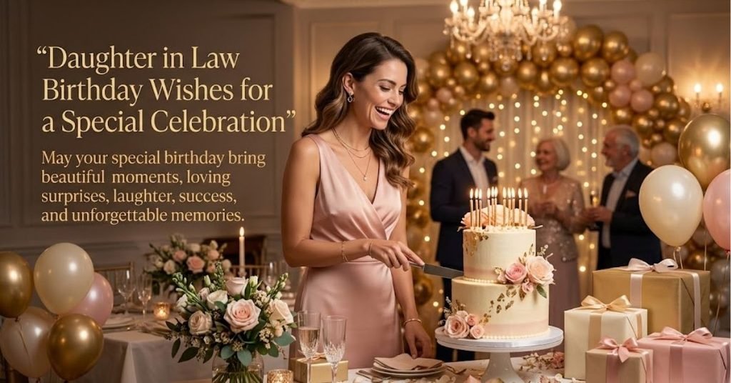 Daughter in Law Birthday Wishes for a Special Celebration