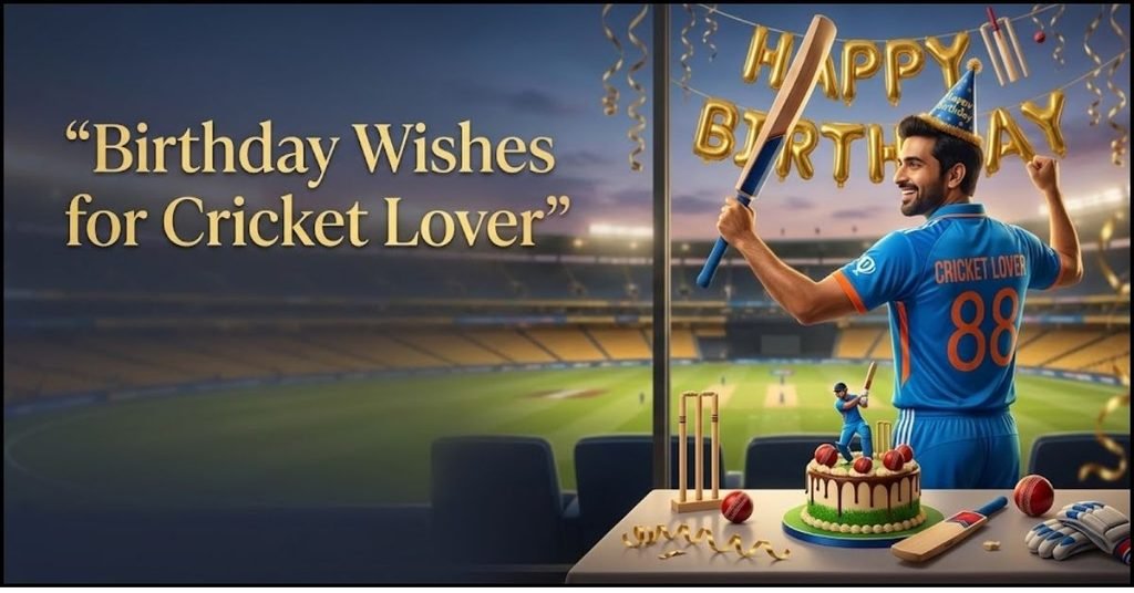 Birthday Wishes for Cricketer Friend Special Messages to Share
