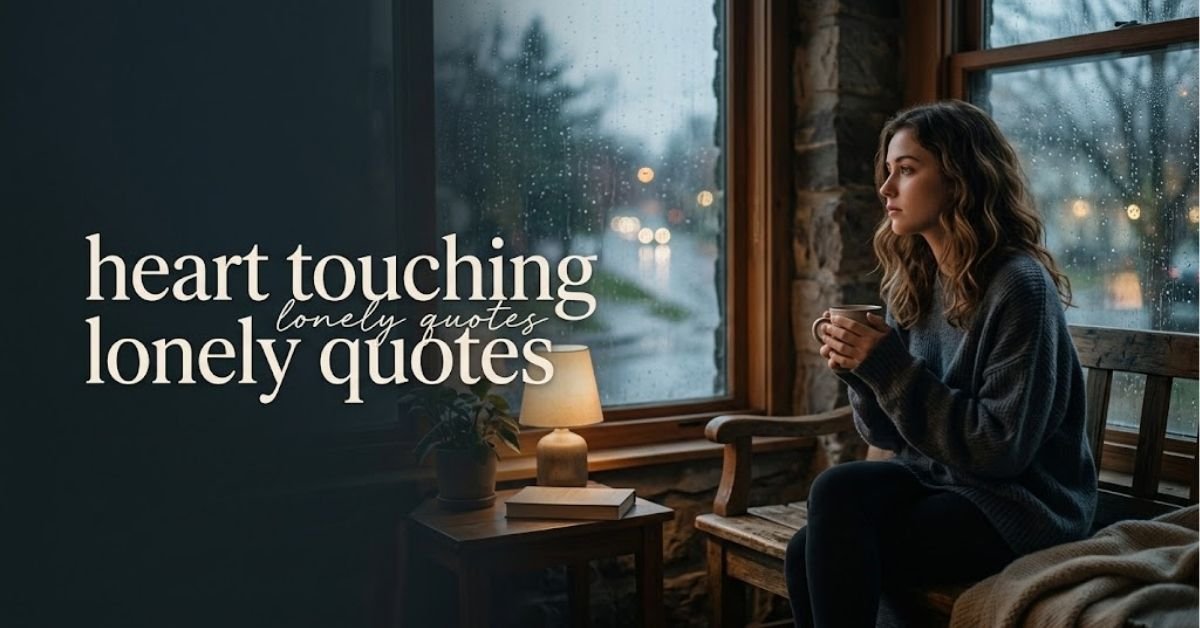 Heart Touching Lonely Quotes for Deep Emotional Moments