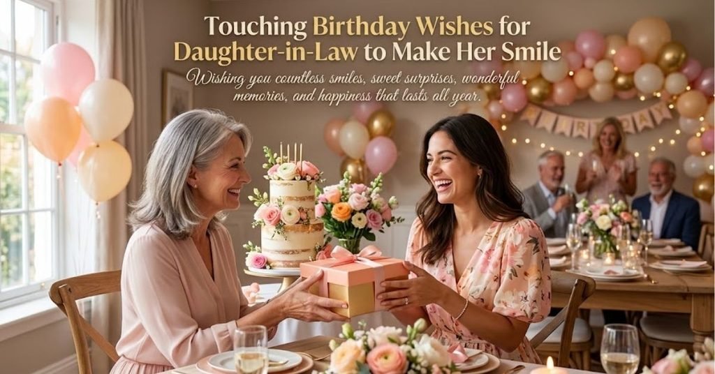 Heartfelt Happy Birthday Daughter in Law From the Heart