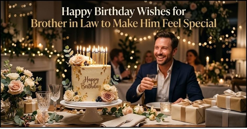 Heartwarming Birthday Wishes for Brother in Law