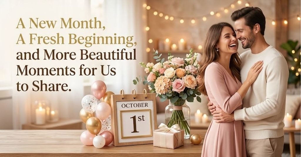 New Month Message to Make Your Love Feel Special