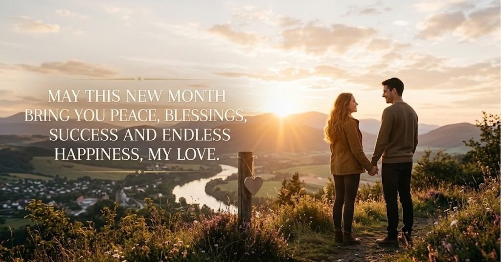 New Month Wishes for Love, Happiness and New Beginnings