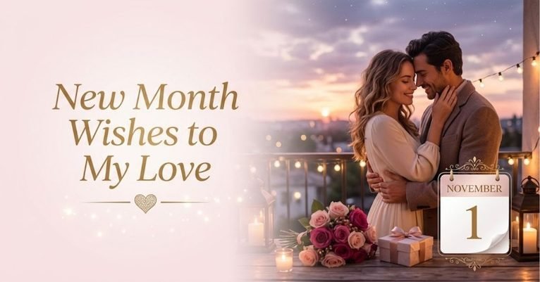 Sweet New Month Wishes to My Love Heartfelt Messages