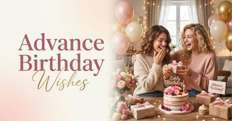 200+ Sweet, Heartfelt Messages Advance Happy Birthday Wishes