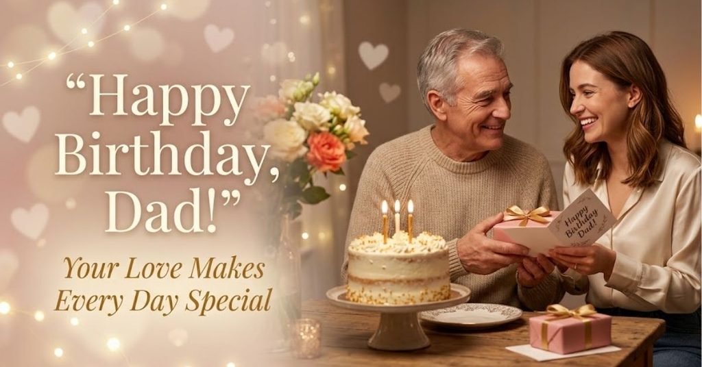 Heart Touching & Sweet Birthday Wishes for Father