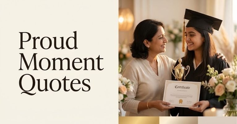 Proud Moment Quotes Inspiring Words for Great Achievements